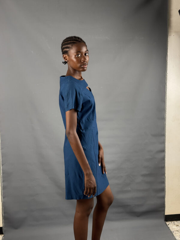 Sophisticated cobalt blue dress - Image 8