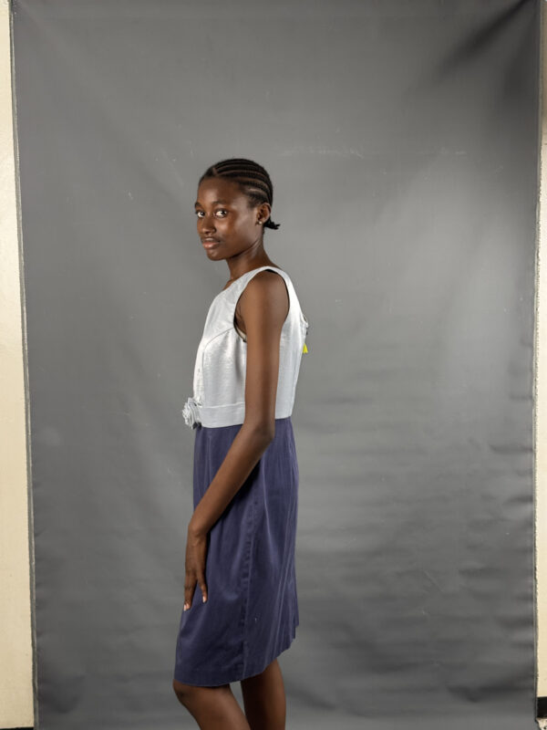 Eiegant two-tone dress - Image 2
