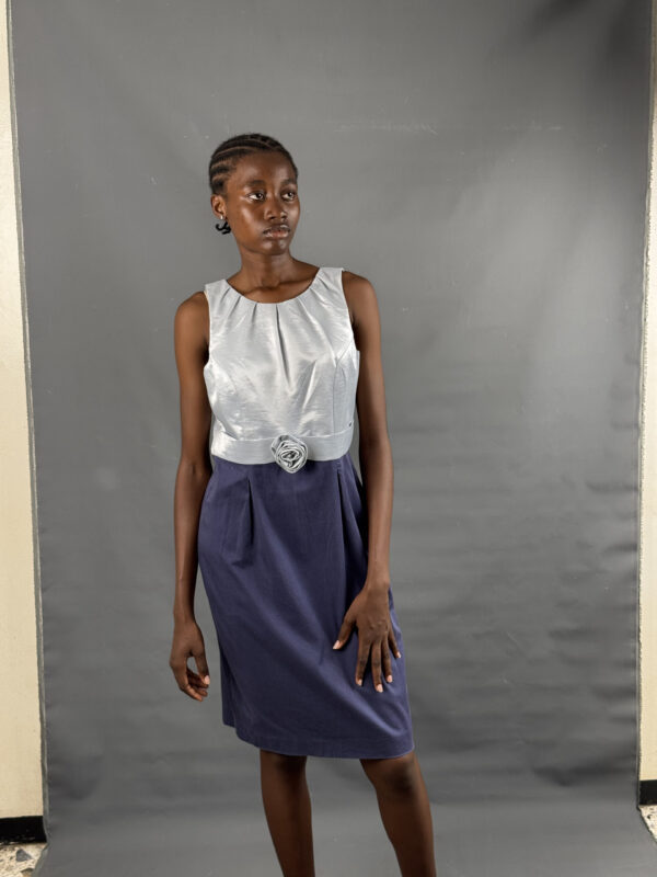Eiegant two-tone dress - Image 7