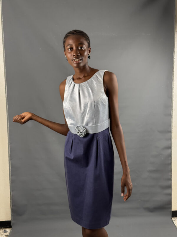Eiegant two-tone dress - Image 6