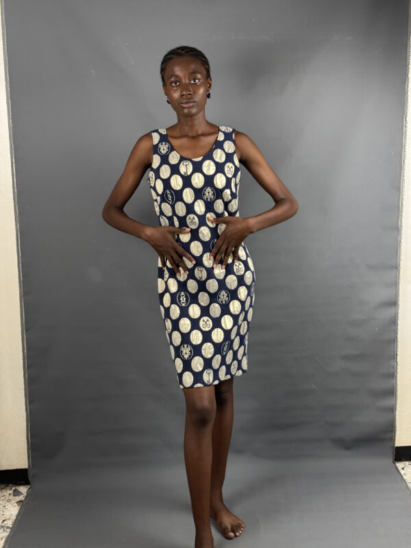 Playfui navy and white polka dot dress - Image 8