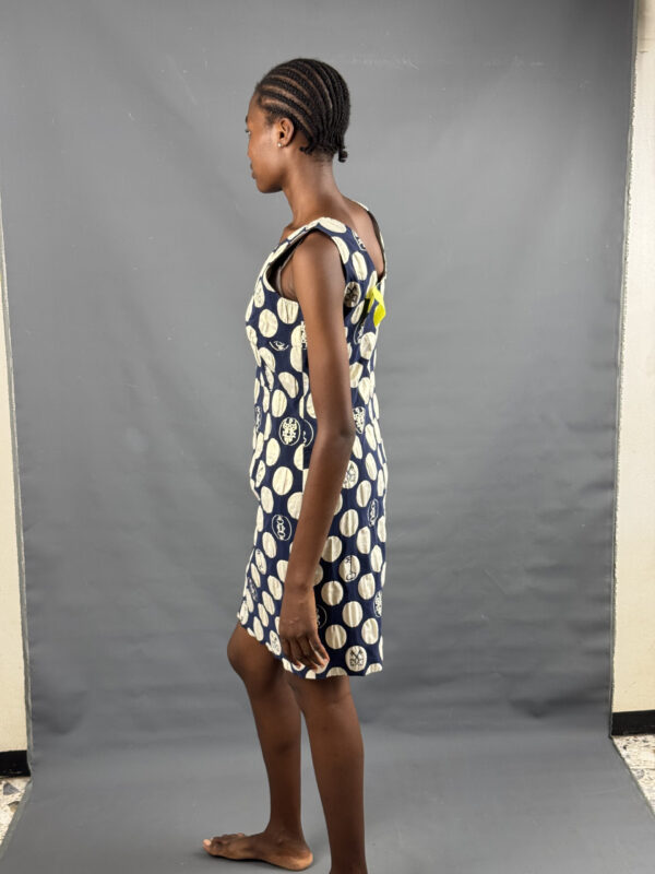 Playfui navy and white polka dot dress - Image 7