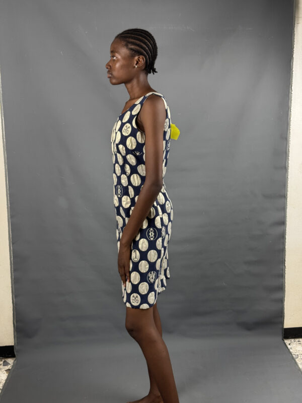 Playfui navy and white polka dot dress - Image 6