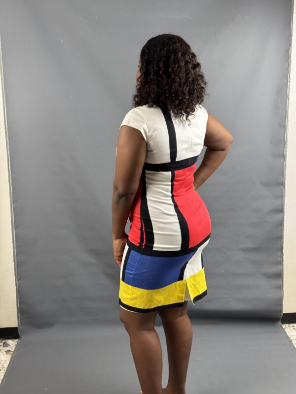 Bold Color Block dress - Image 6