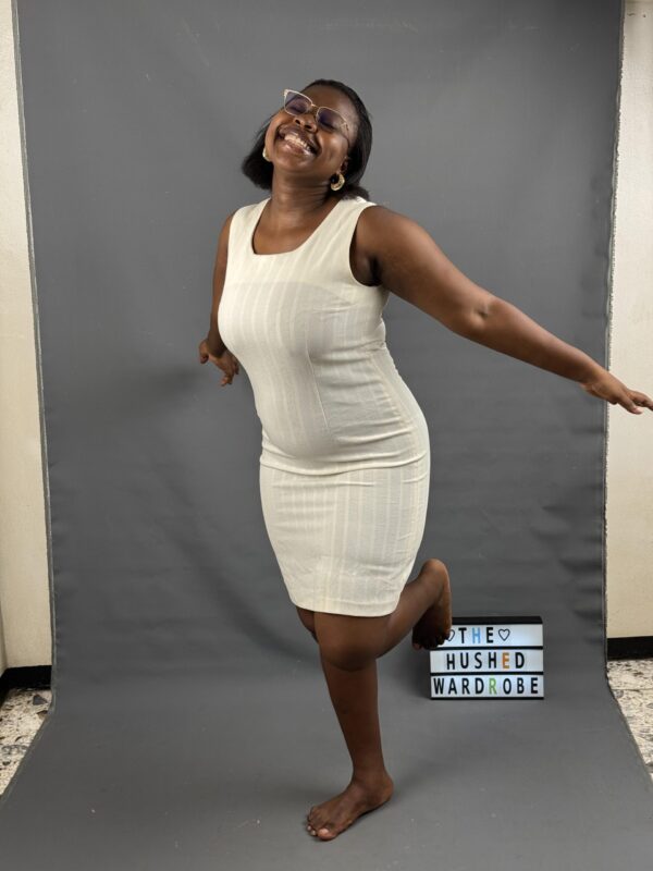 Cream Body con dress - Image 5