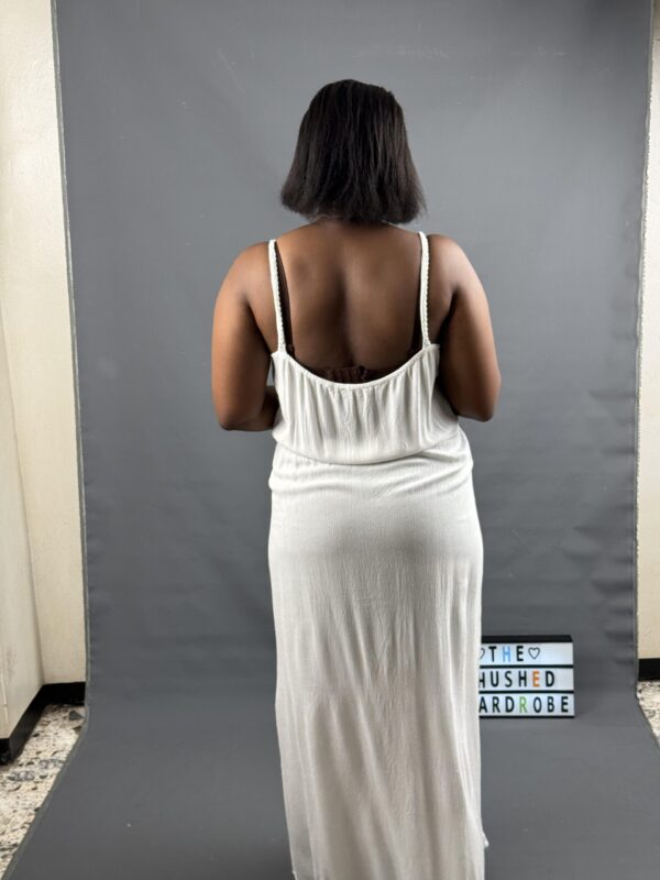 Etheral White Maxi Dress - Image 4